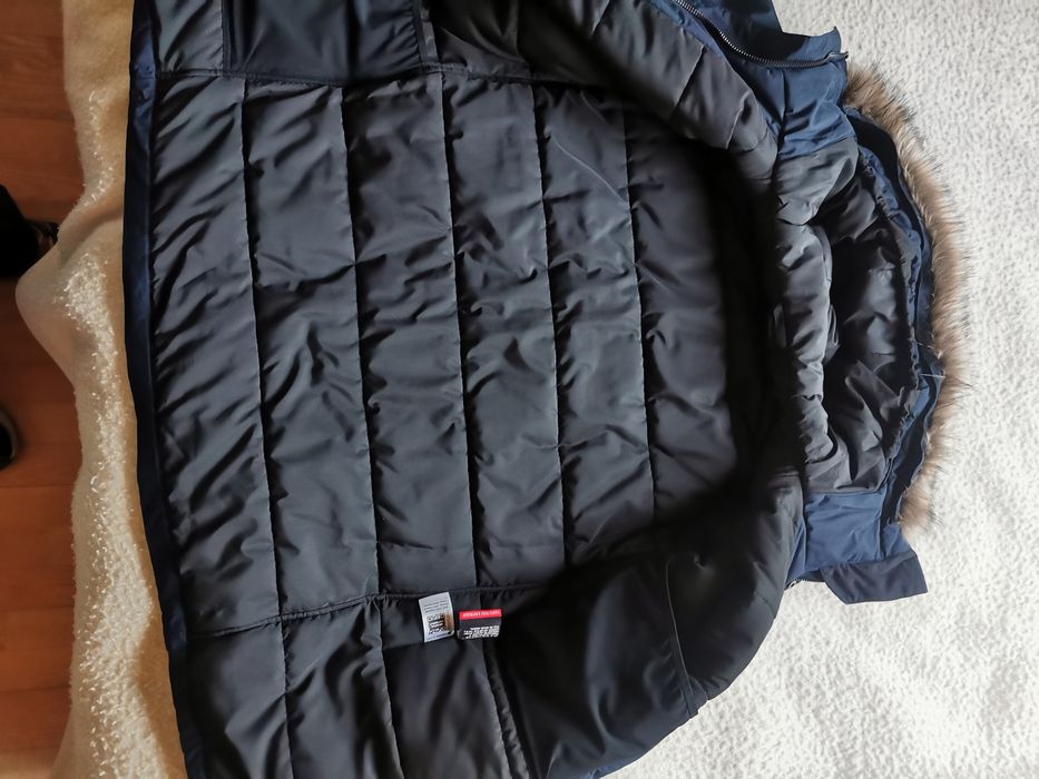 Nowa kurtka zimowa Parka Didriksons Storm System M/L Granat Navy Blue