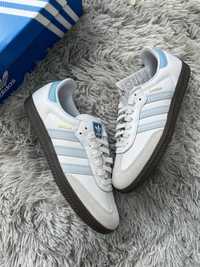 Adidas Samba OG White Blue EU 36 Unisex Ograniczona czasowo zniżka