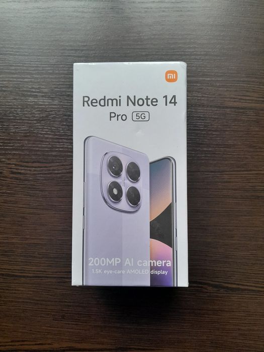 Смартфон Xiaomi Redmi Note 14 Pro 5G 12/256GB Midnight Black
