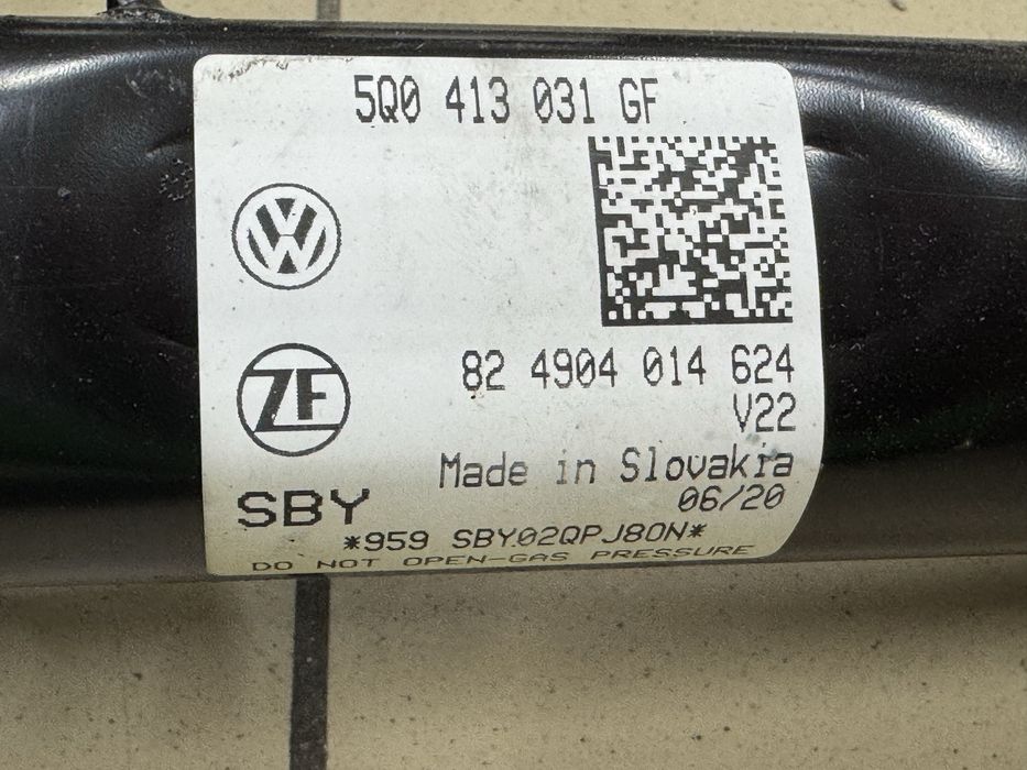 Амартизатори Підвіска пружини vw golf GT 7, 8