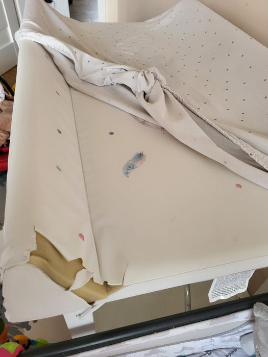 Przewijak, wanienka 2w1 na kółkach