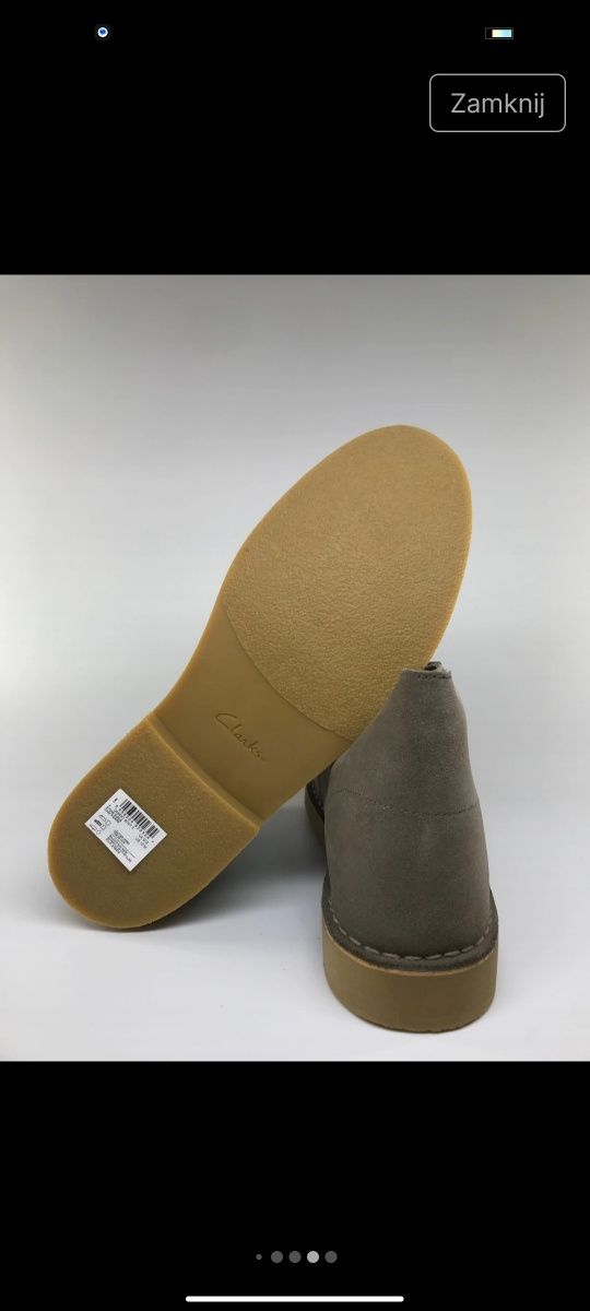 Clarks desert boot