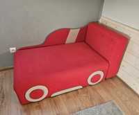 Sofa autko Black Red White