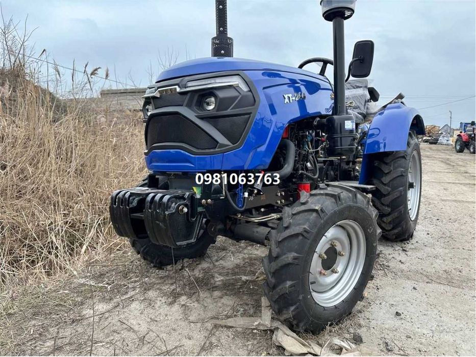 Мінітрактор Форте ХТ-244 LUX КПП: (3+1) безкоштовна доставка під двір