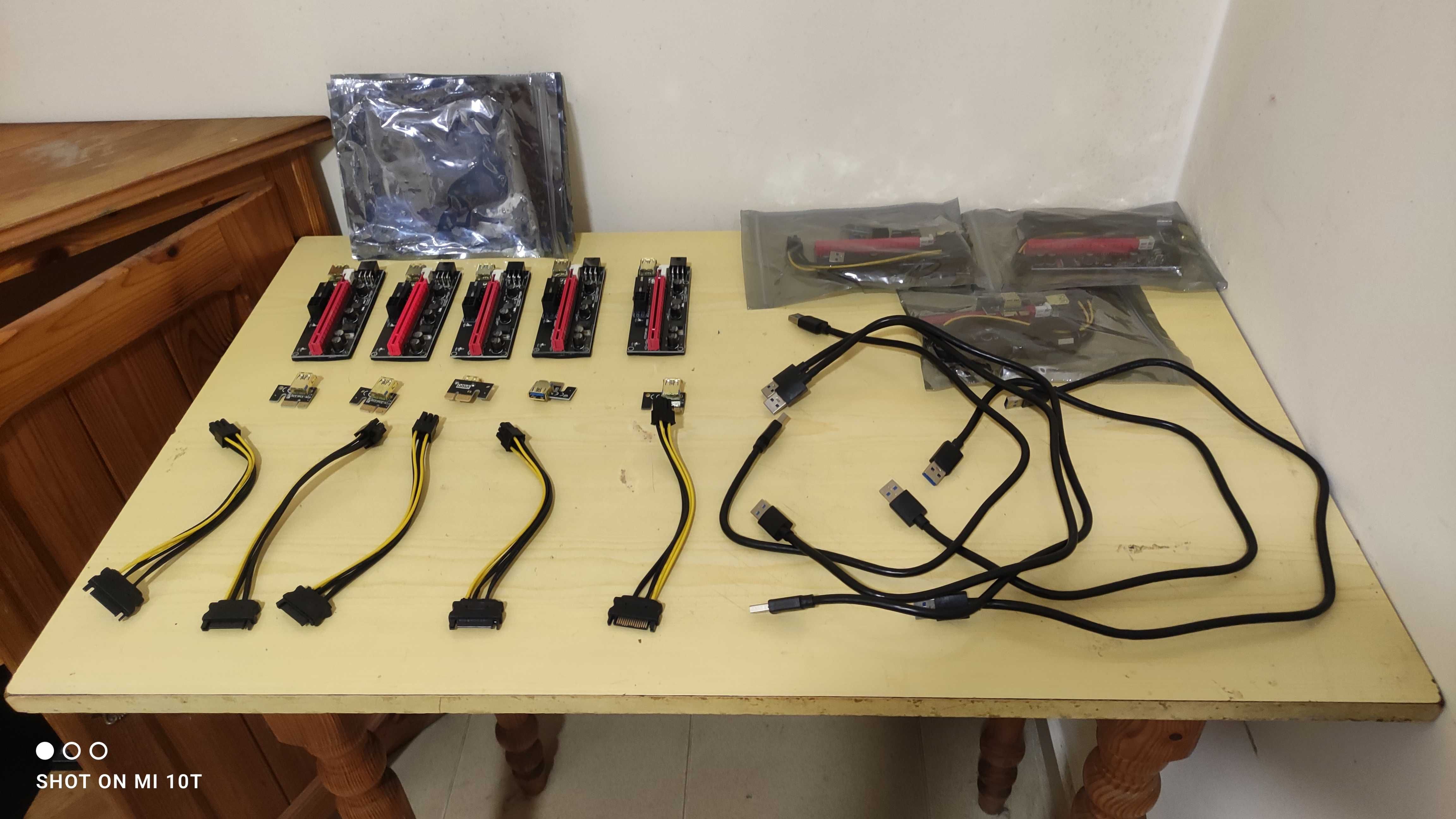 8 x Riser 009S GOLD  USB 3.0 PCI-E Najnowszy model