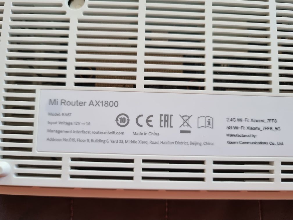 Mi Router AX1800