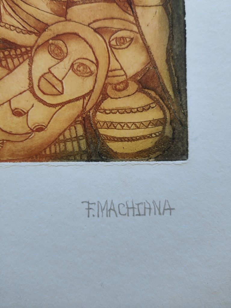 Gravura s/título de Fernando Machiana