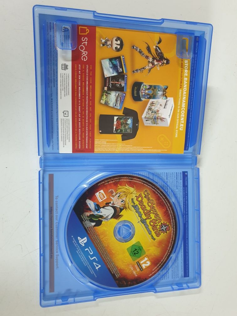 Jogo PS4  - The seven deadly sins.