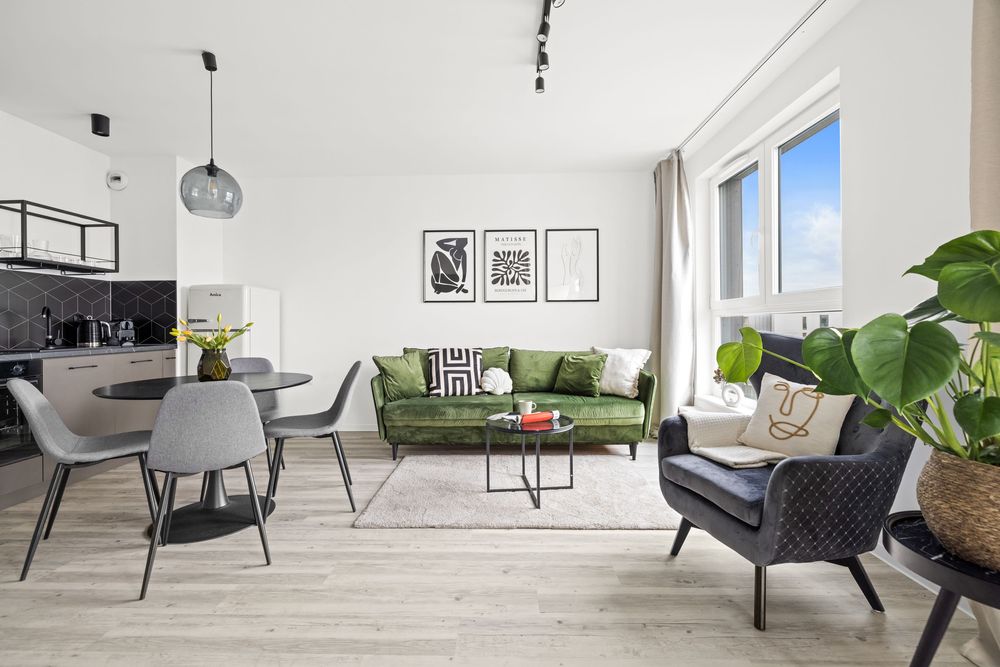 Gdańsk Apartament Serenity Letnica Blisko Plaży z Wanną Parking Balkon