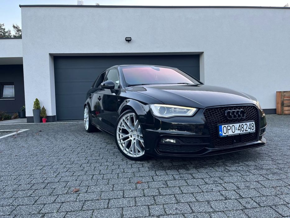 Audi A3 Sportback Audi A3 8V Sportback S-Line Quattro DSG 2.0 TDI 184KM Panorama