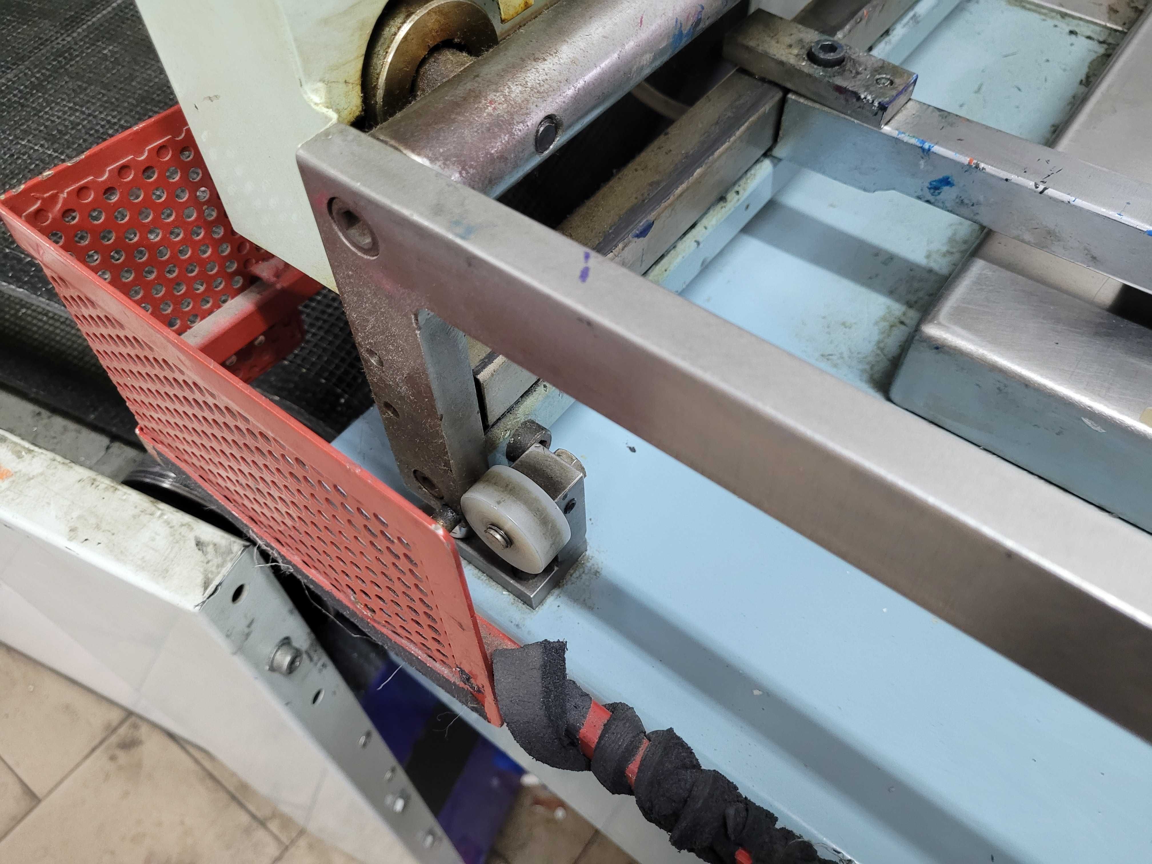 Sitodruk półautomat linia do lakierowania i druku UV, tunel suszący UV