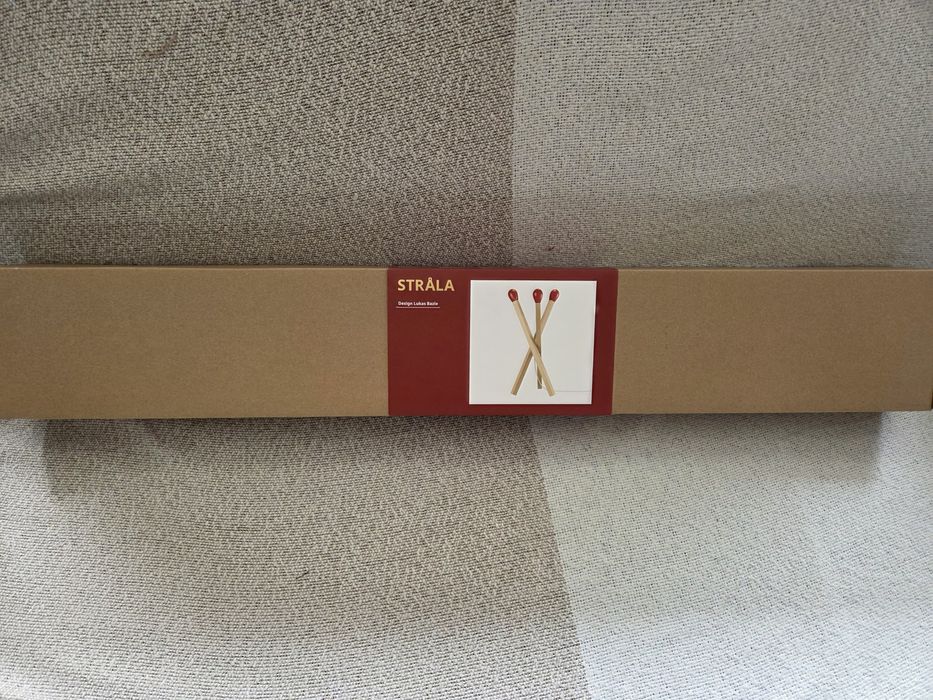 Lampka zapałki ikea Lukas Bazle kolaboracja kolekcja westman