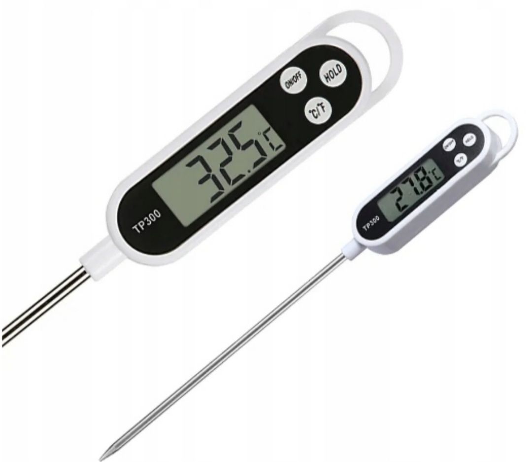 Termometr kuchenny elektroniczny LCD z sondą domowy do mięs posiłków