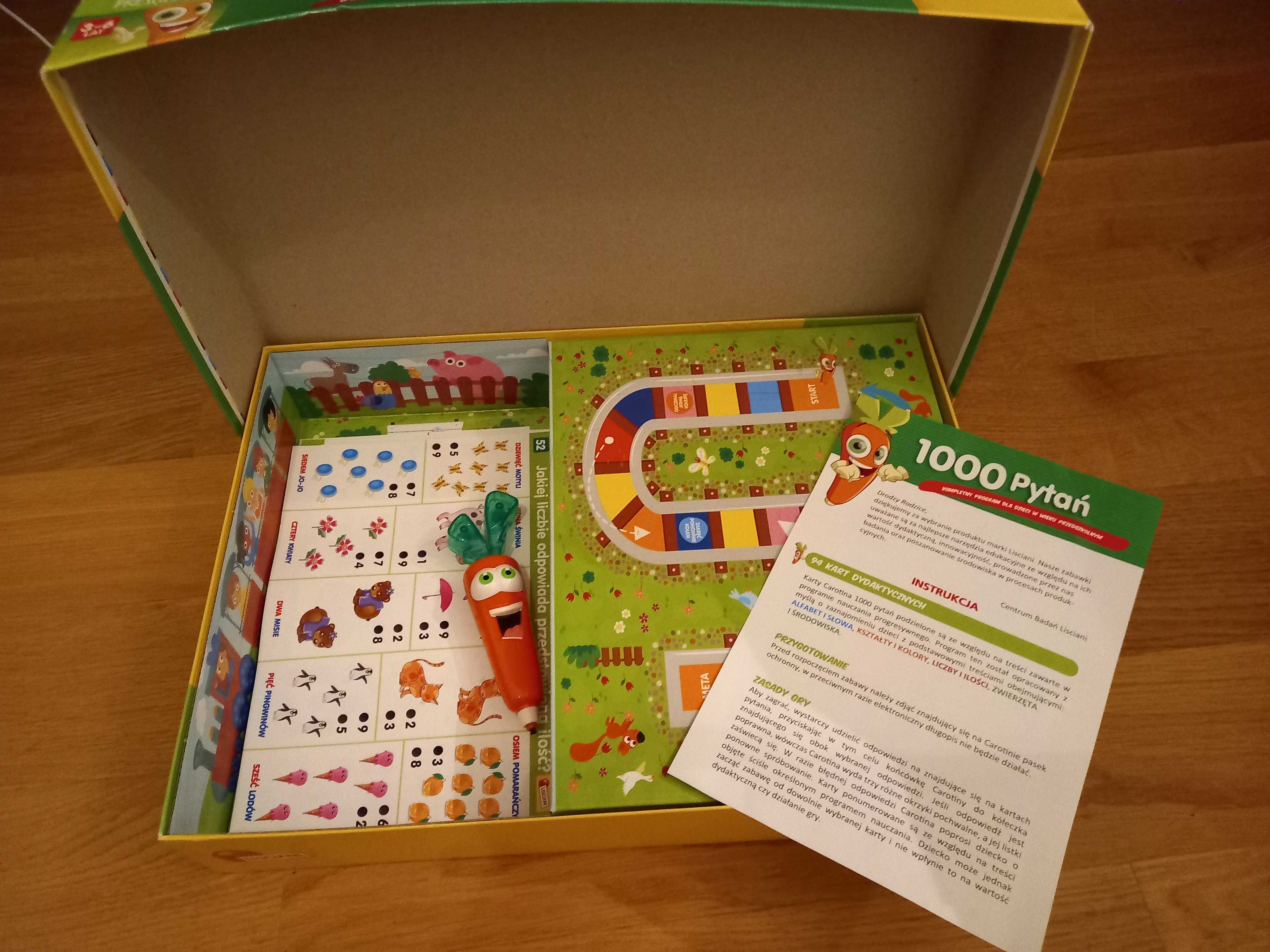 1000 Pytań i odpowiedzi Carotina 3-6 lat