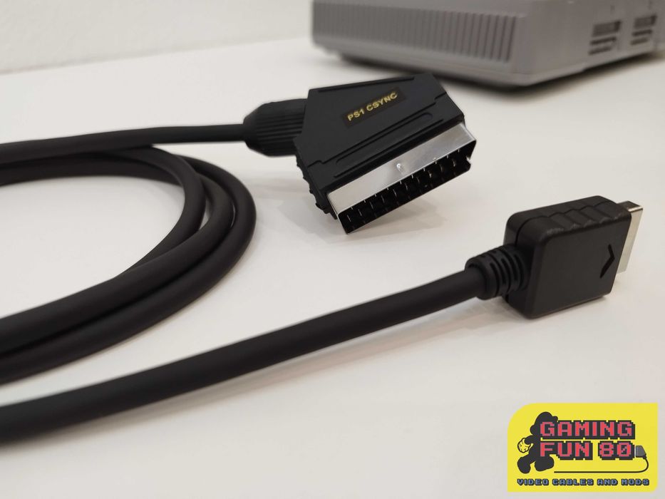 Sony Playstation 1 - Cabo Scart RGB Csync