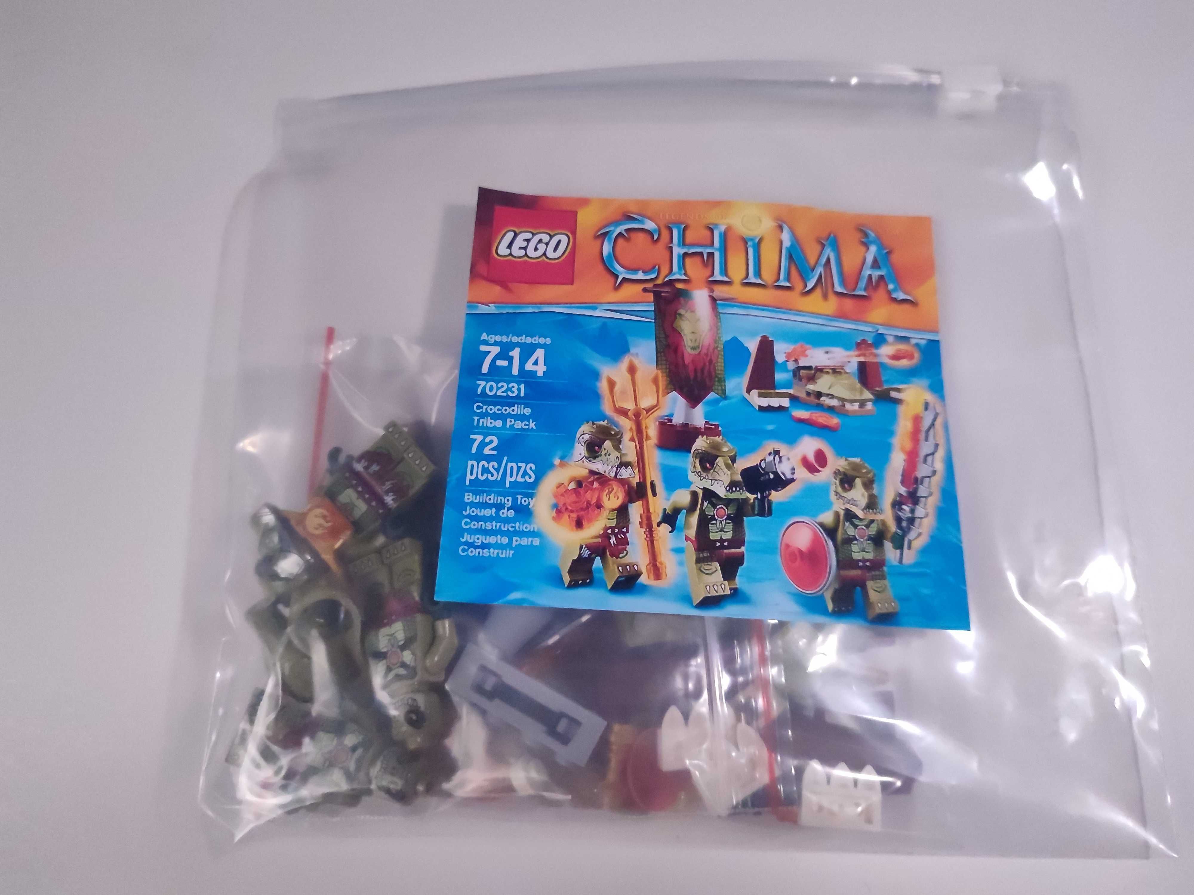 LEGO Chima 70231 - Plemię krokodyli - Komplet 100%