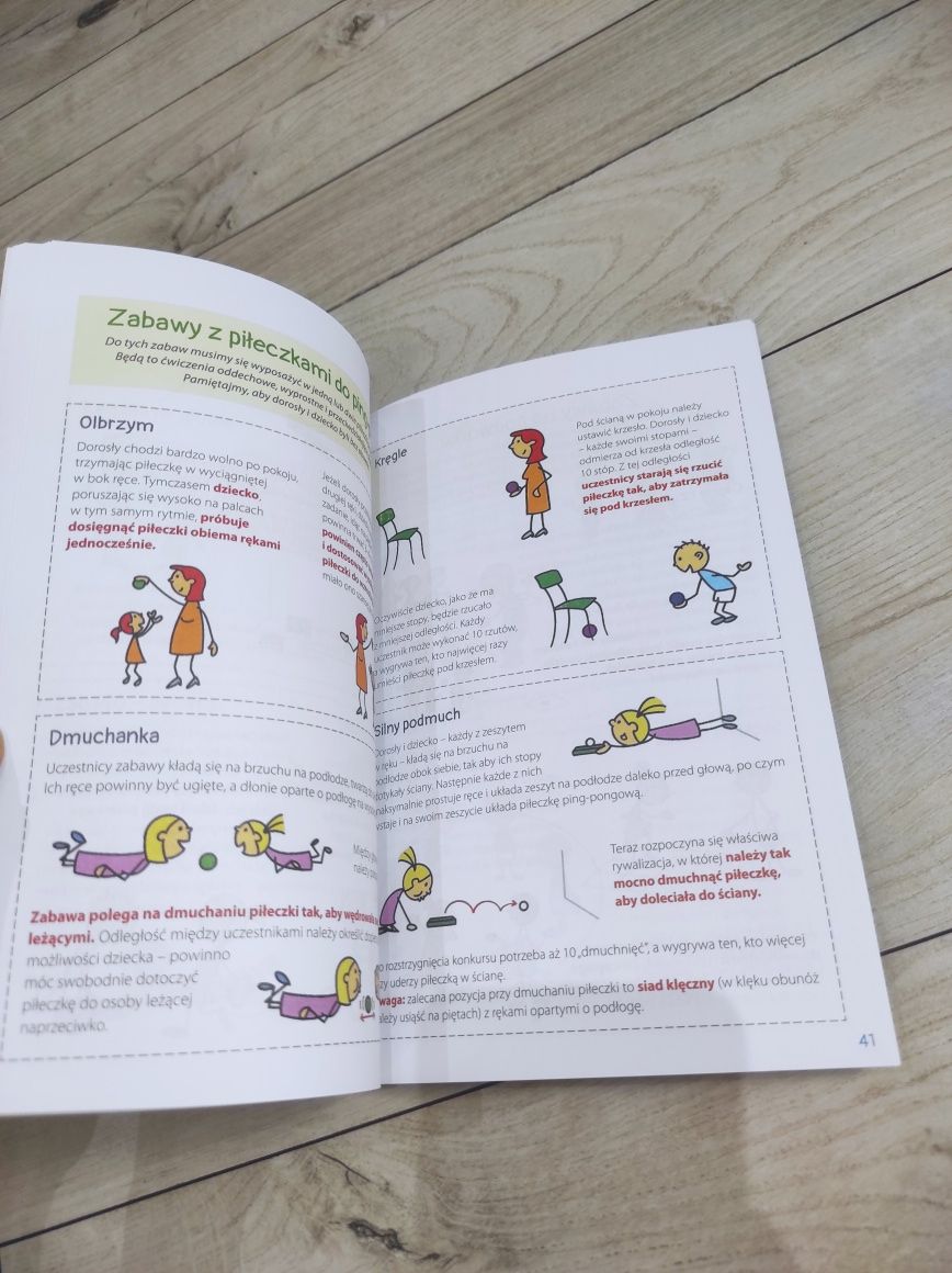 Książka Zabawy ruchowe na 4 pory roku dla przedszkolaka