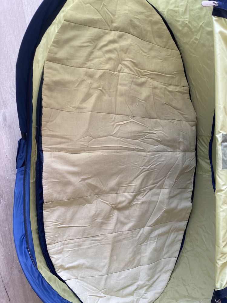 Deryan Baby Luxe namiot łóżeczko turystyczne Travel Cot, żółte