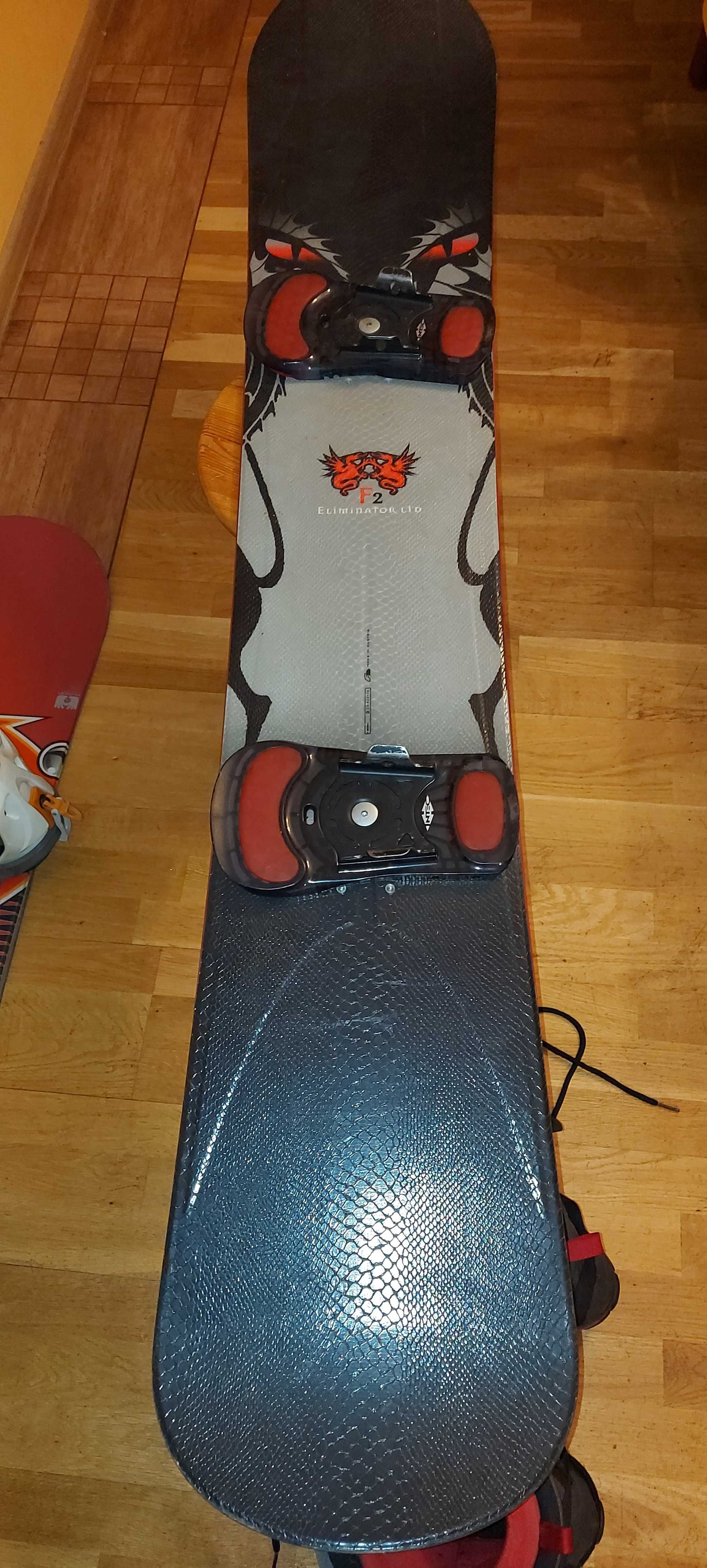 Deska snowboardowa F2 Eliminator LTD + wiązania + buty