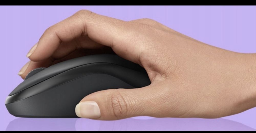 Myszka bezprzewodowa Logitech M240 Silent sensor optyczny