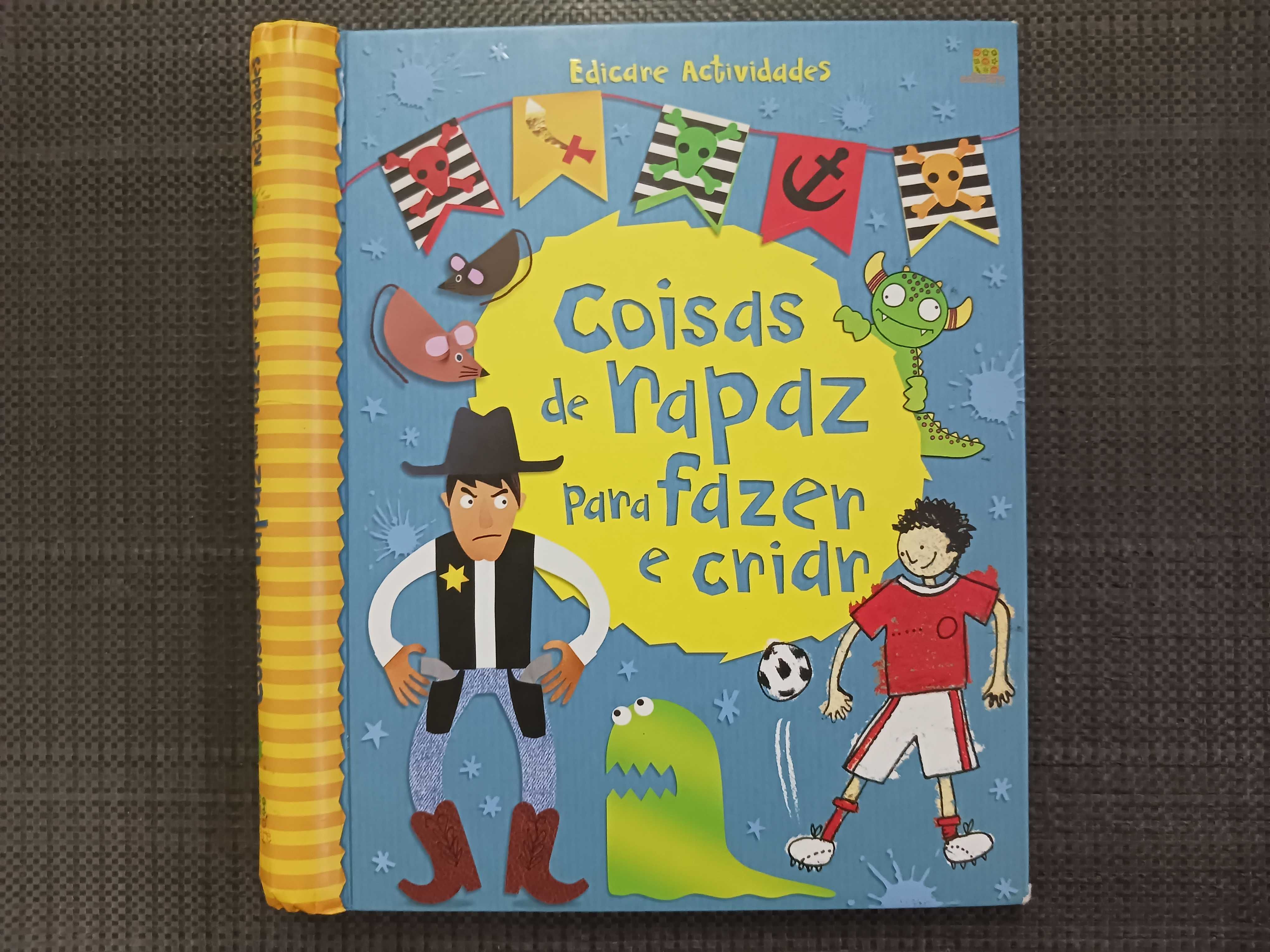 Livro "Coisas de rapaz para fazer e criar"