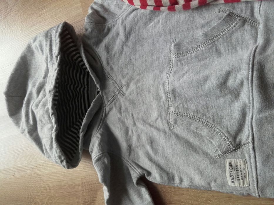 Bluzki bluzy 68-74 kaptur TU Baby Gap