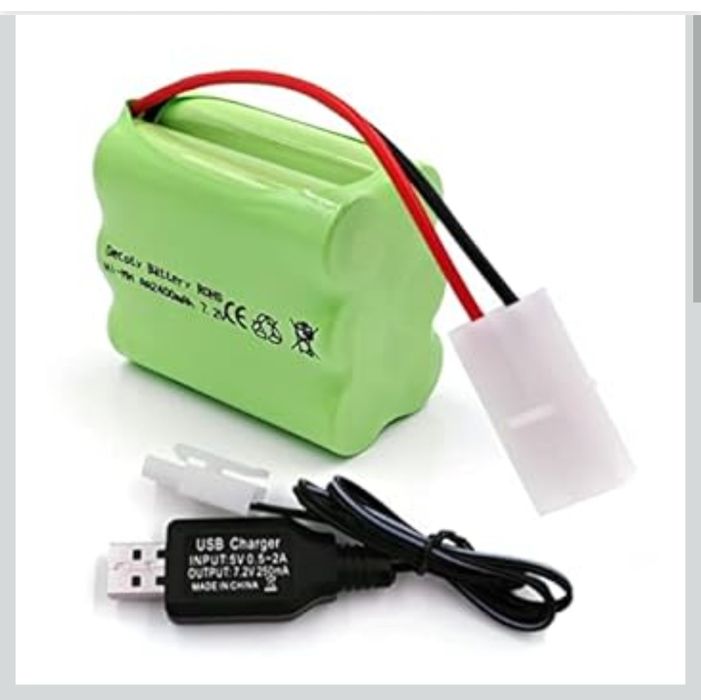 Akumulator Ni-MH AA Gecoty® 7,2 V 2400 mAh