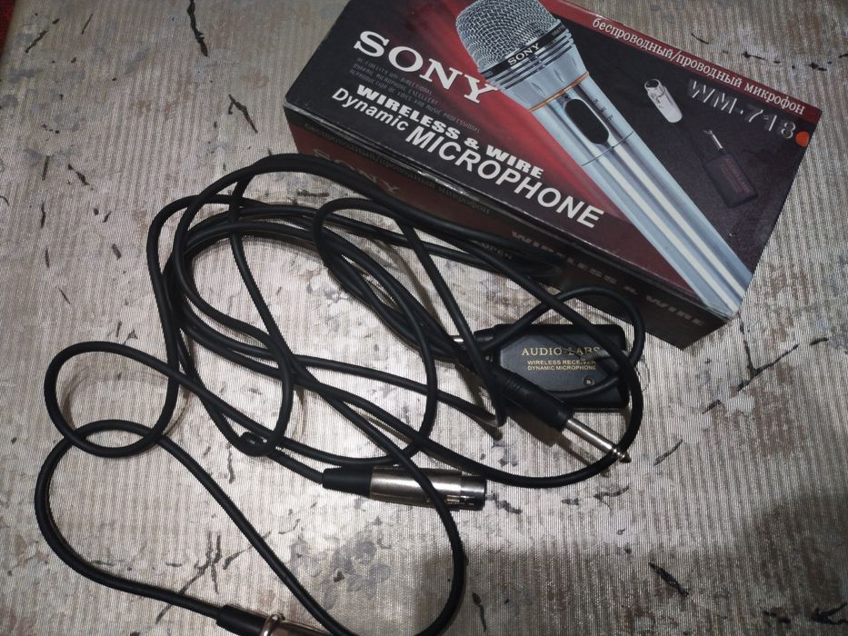 Шнури до мікрофону Sony