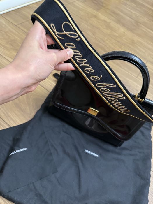 Сумка шкіряна лакова dolce Gabbana оригінал