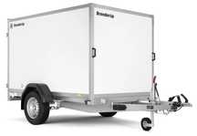 Brenderup CD260WBD750  Brenderup CD260 Przyczepa towarowa cargo kontener furgon Kat.B DMC750k