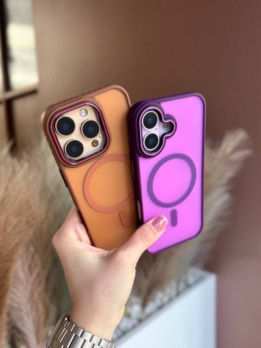 Чохол протиударний iPhone 17 Pro Max айфон про макс оранжевий