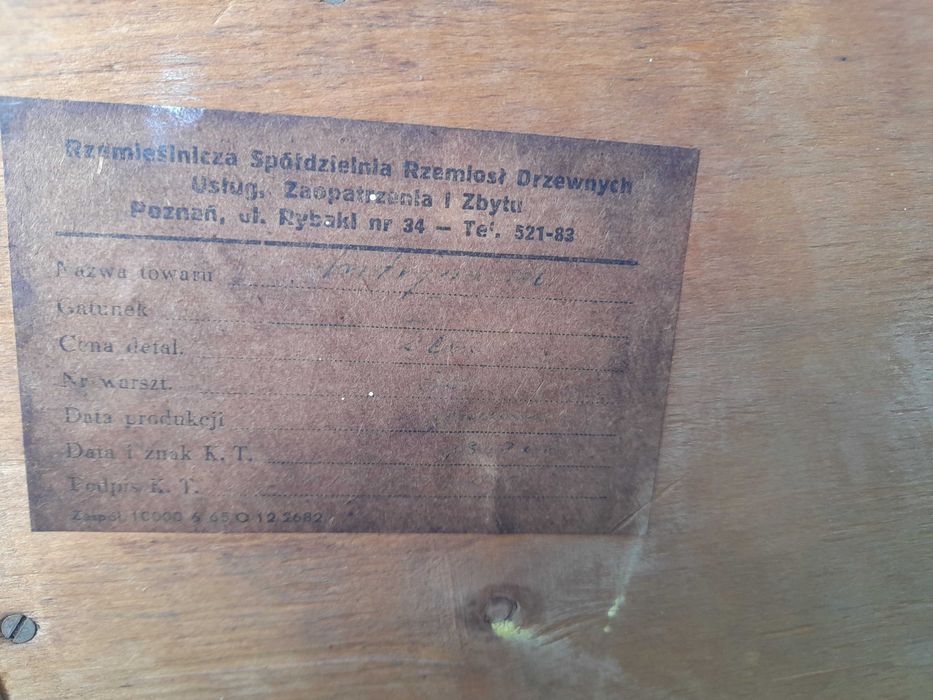 Stara komoda z PRL lata 70