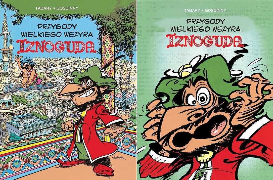 Przygody wielkiego wezyra Iznoguda Iznogud 1 + 2 komiks (nowy) (folia)