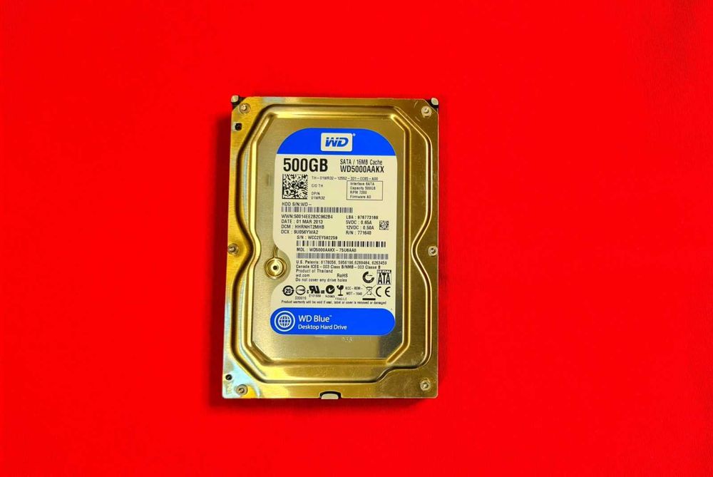 Sprzedam dysk twardy HDD 500GB 3,5" SATA najszybszy w klasie sprawny
