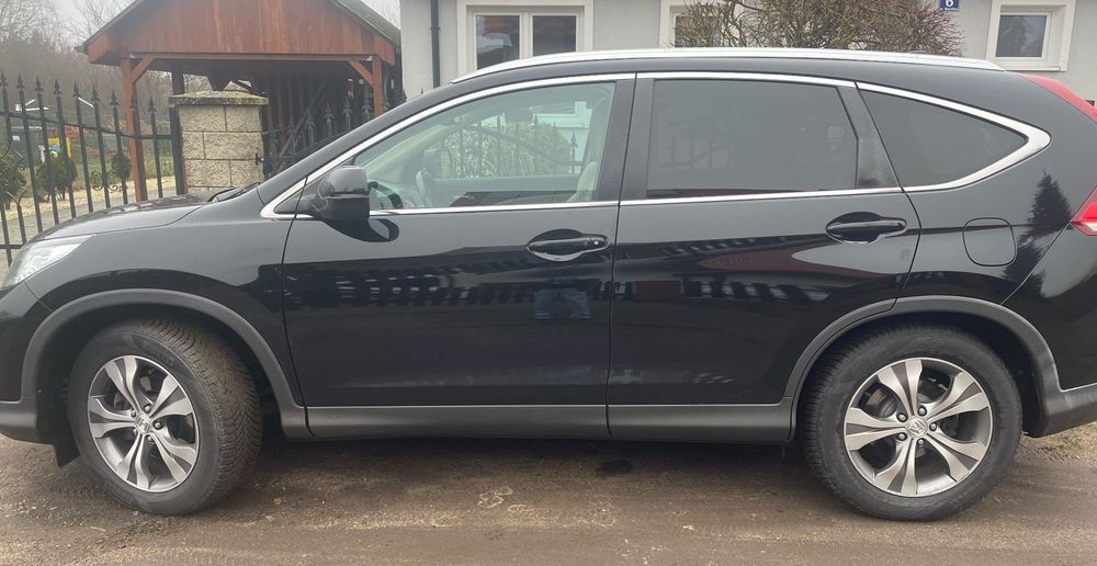 Honda CR-V Honda cr-v 4x4 białe skóry, niski przebieg, zadbany
