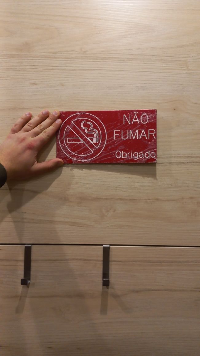 Sinalética Não Fumar