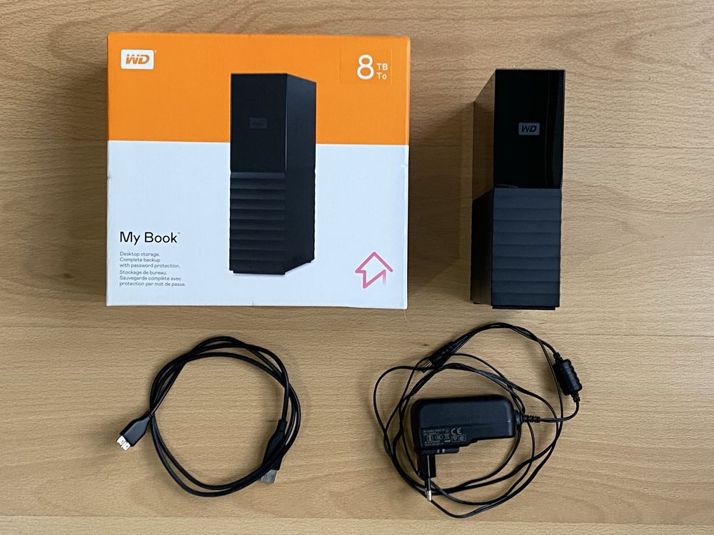 Disco externo WD My Book 8TB