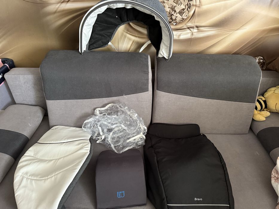 Wozek 3w1 rowerek plus lozeczko