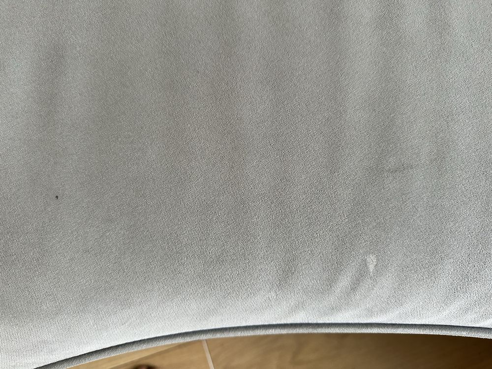 Sofa Westwing welurowa szara