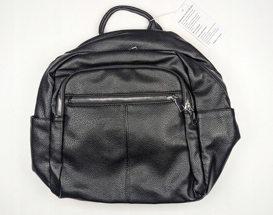 Plecak Damski Z Ekoskóra Czarny