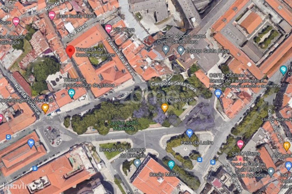 Prédio em zona histórica