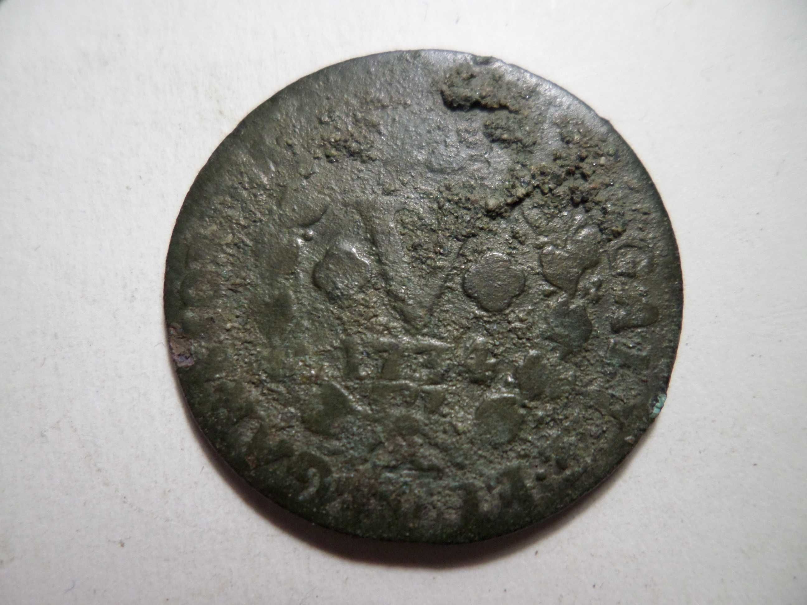 Moeda V Reis  1734 , D. João V