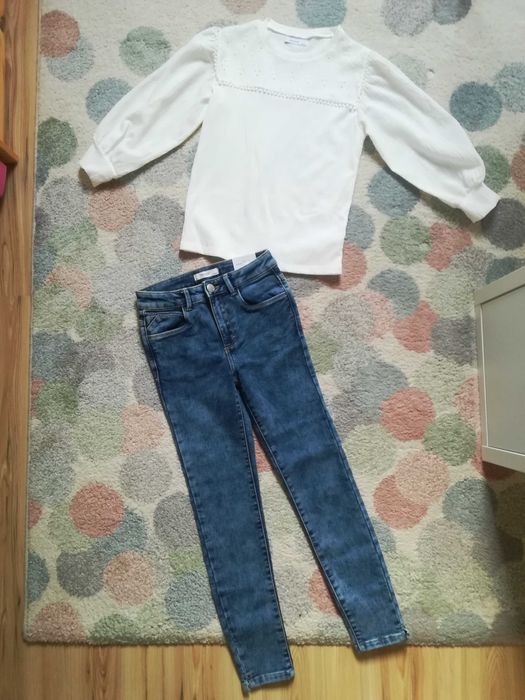 Zestaw ubrań x 3_146 (10-11 lat) nowe spodnie