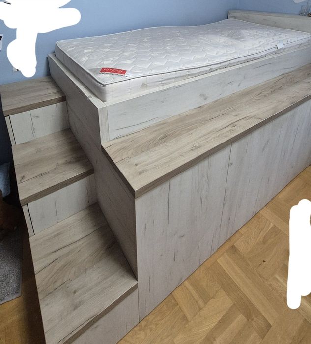 Łóżko ze skrytką łóżko piętrowe