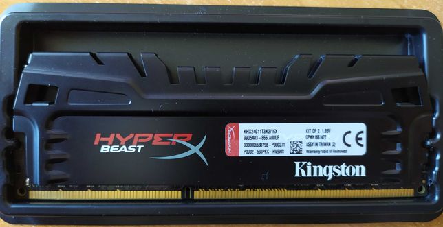 DDR3 8gb 2400 Kingston khx24c11t3k2/16x KHX2400C11D3