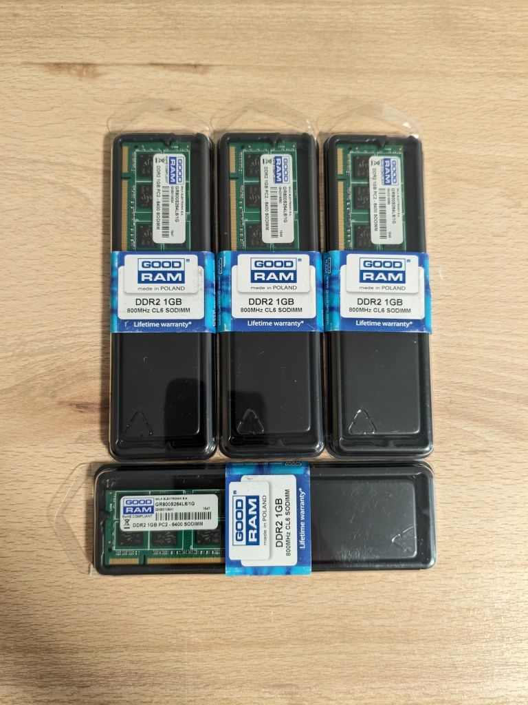 RAM goodram SODIMM DDR2 1 GB 800 MHz