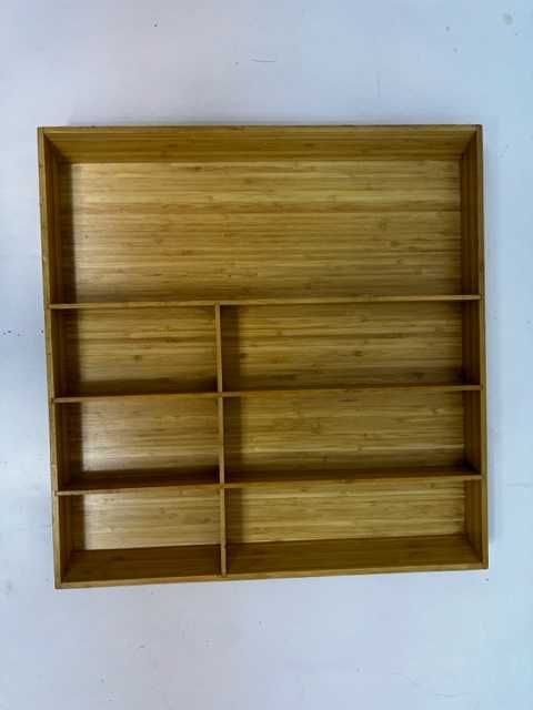 IKEA Variera 50x50 cm wkład do szuflady Bambusowy organizer sztućce