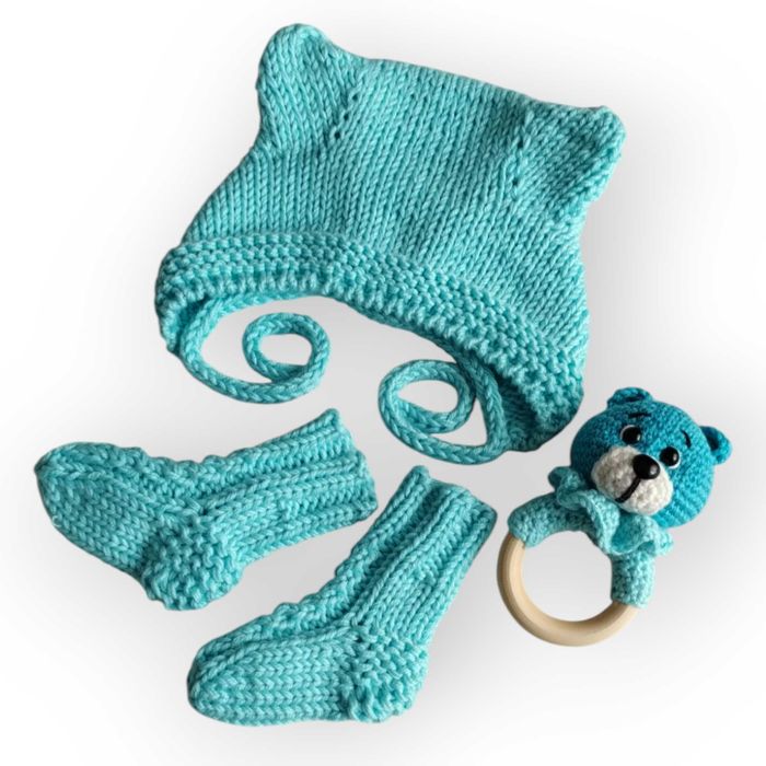 В'язаний комбінезон ручної роботи