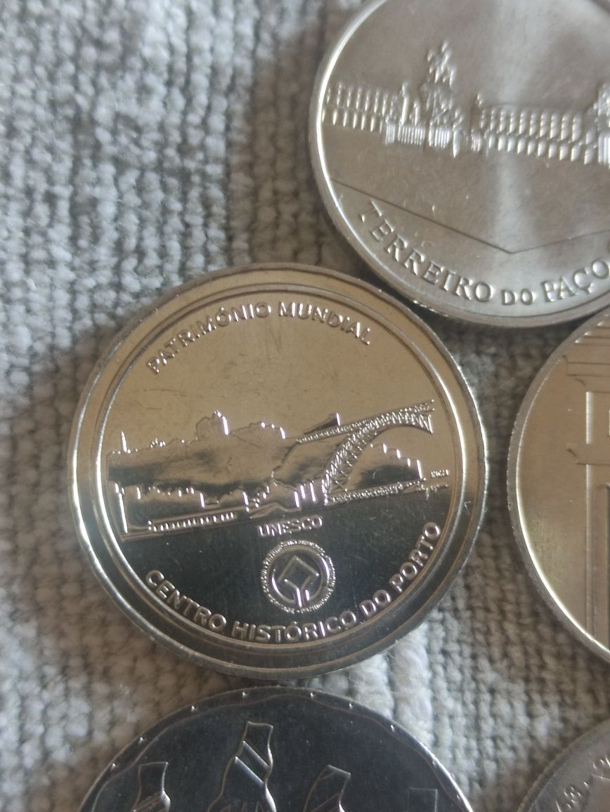 Moedas de coleção comemorativas 2.5€ Portugal INCM