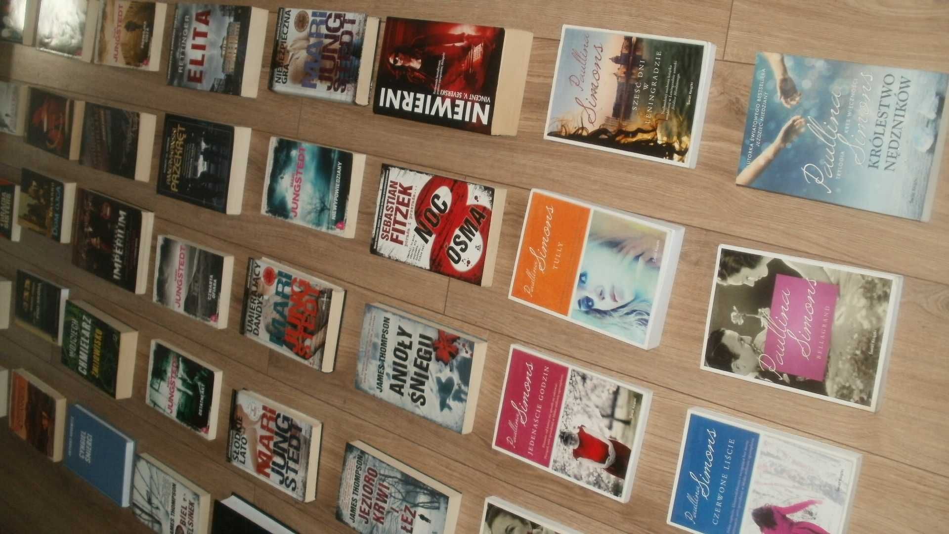 Jungstedt Mari, Simons, Severski, Thompson i inni - olbrzymi zestaw